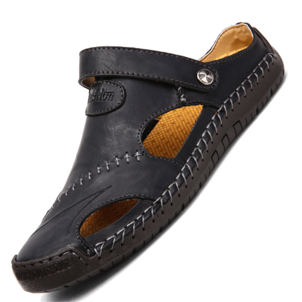 Chris™ | Orthopedic leather sandals