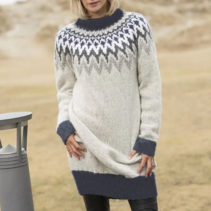 Isla - Sweater made of Icelandic Textile