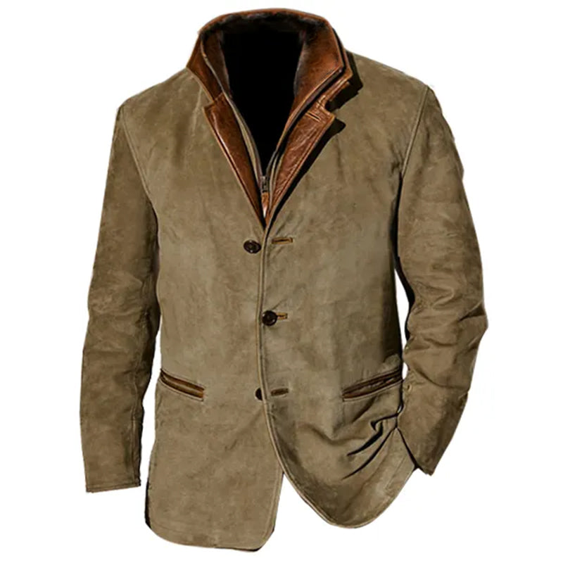 Oliver Vintage Buckskin Leather Jacket