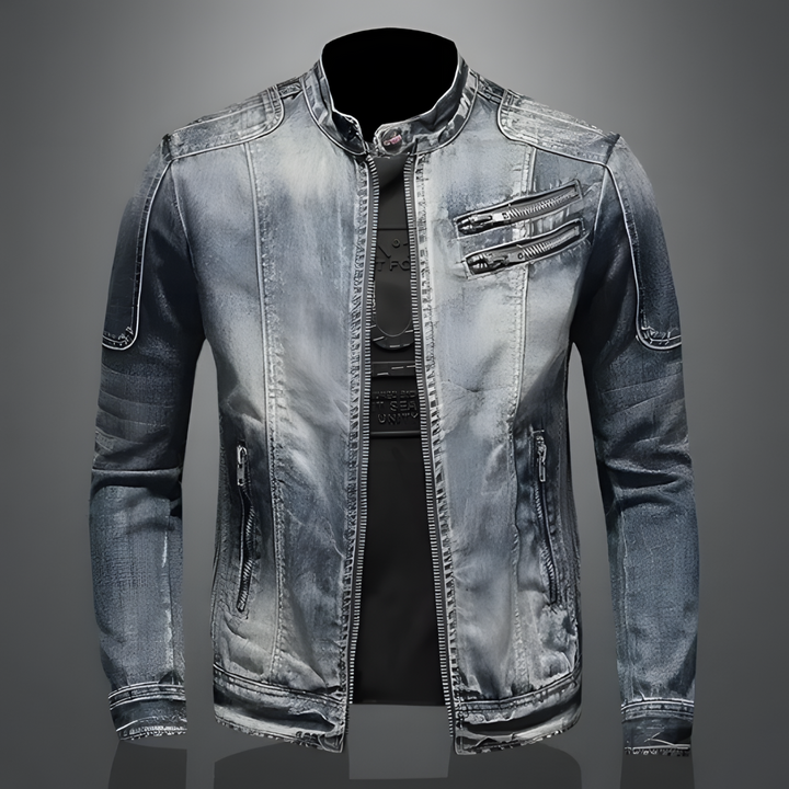 Alexo - Retro Denim Jacket for Men