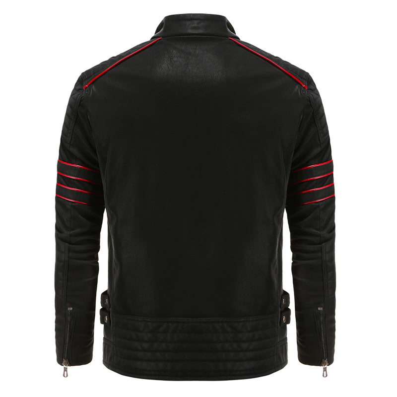 Ivo - Elegant Leather Jacket for Men