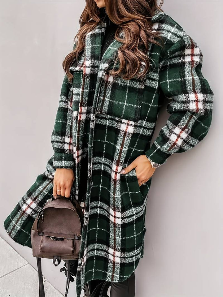 Rika | Trendy Checked Jacket