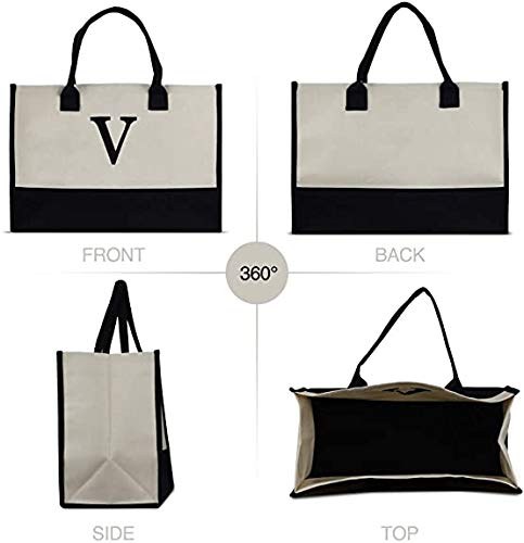 Mariangela® | Personalized Tote Bag with Letter