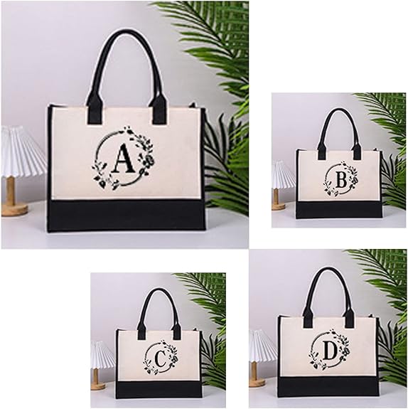 Mariangela® | Personalized Tote Bag with Letter