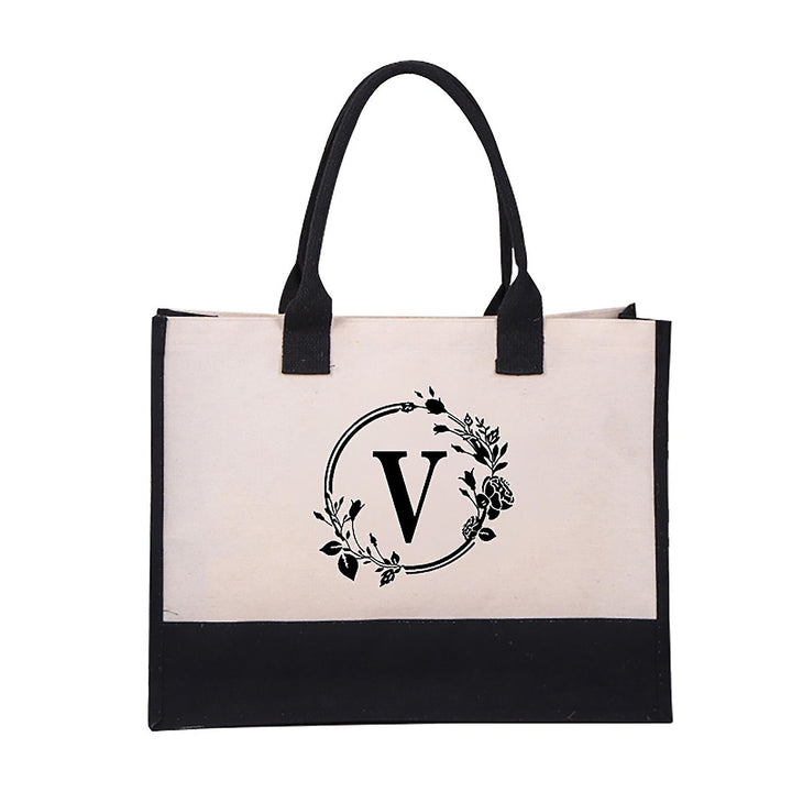 Mariangela® | Personalized Tote Bag with Letter