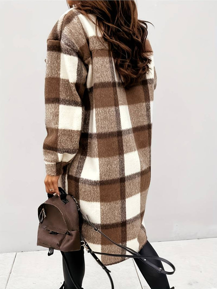 Rika | Trendy Checked Jacket