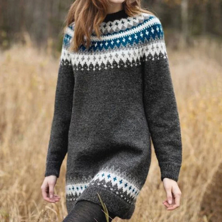 Isla - Sweater made of Icelandic Textile