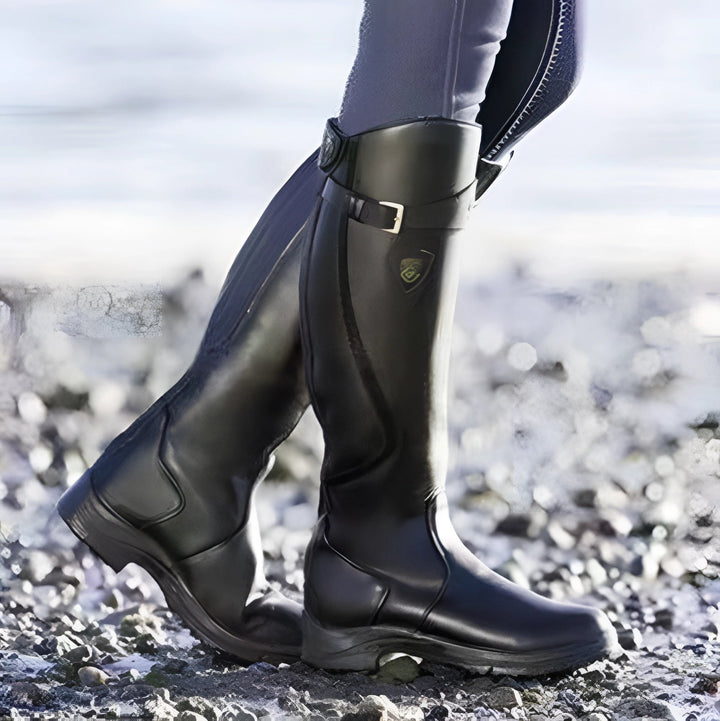 Winter Riding Snow Boots | Waterproof Insulated Leather