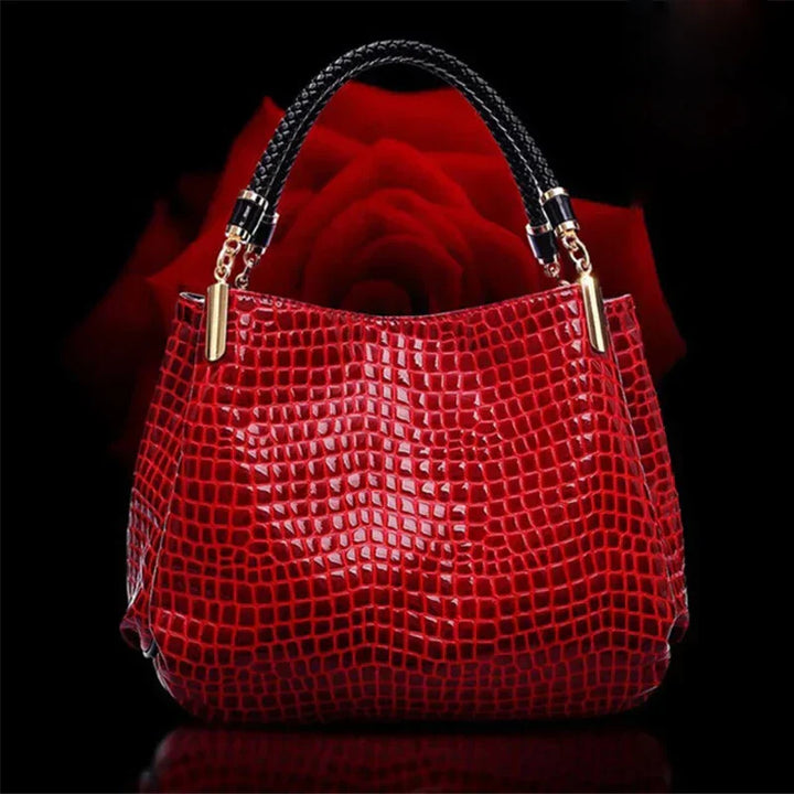 Bellina® | Durable Elegance Handbag with Crocodile Pattern