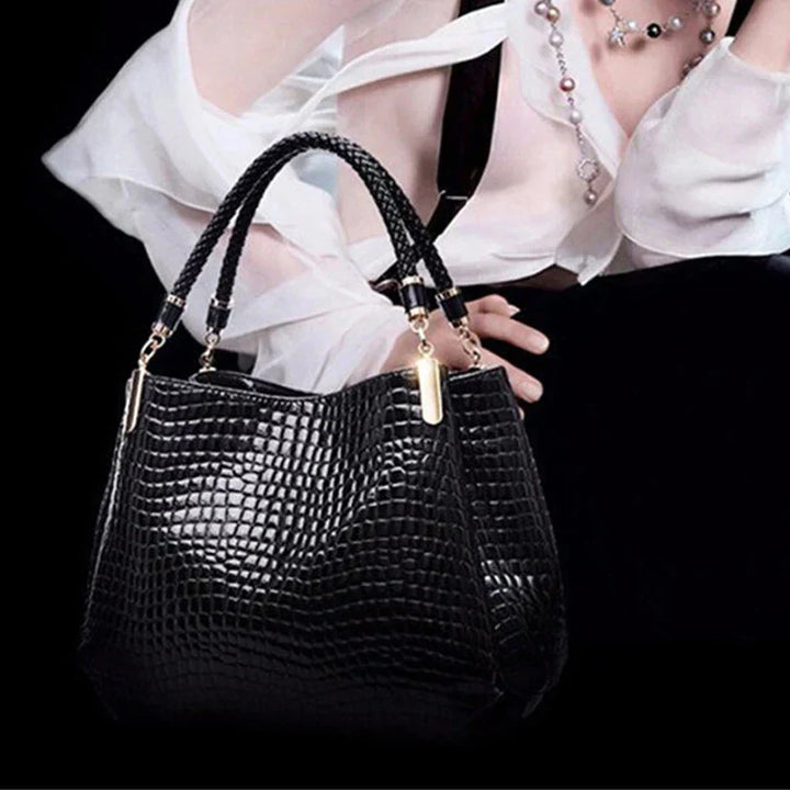 Bellina® | Durable Elegance Handbag with Crocodile Pattern