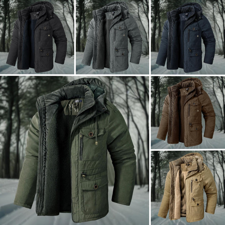 Max - Warm Parka Jacket for Men with Hood