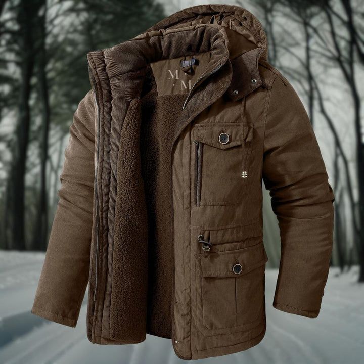 Max - Warm Parka Jacket for Men with Hood