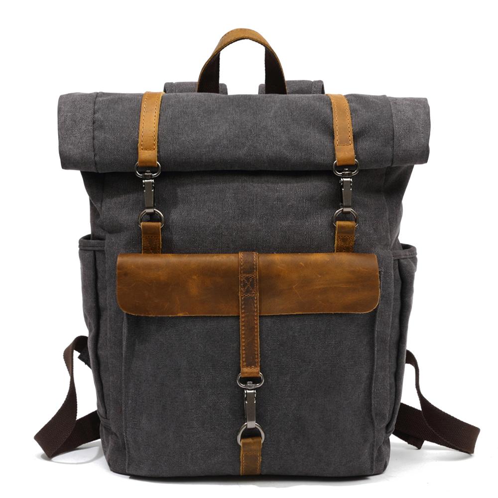 Retro Canvas Backpack | ZURICH