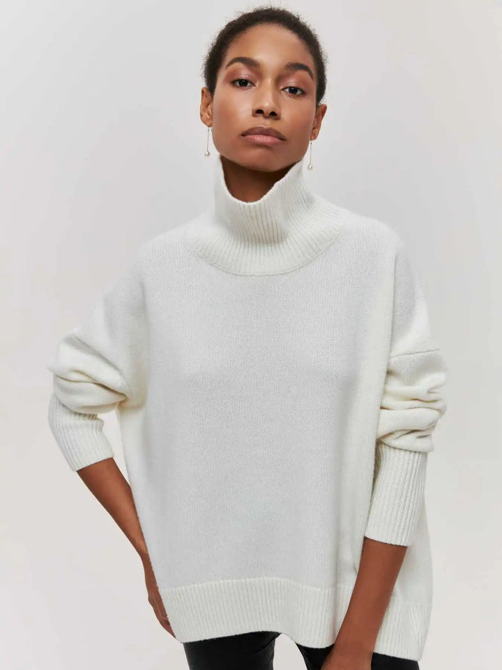 Olivia - Sweater with turtle neck