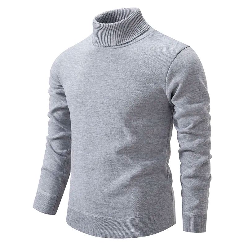 Barro - Soft Wool Turtleneck Sweater for Men