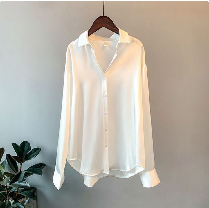 Women's satin blouse