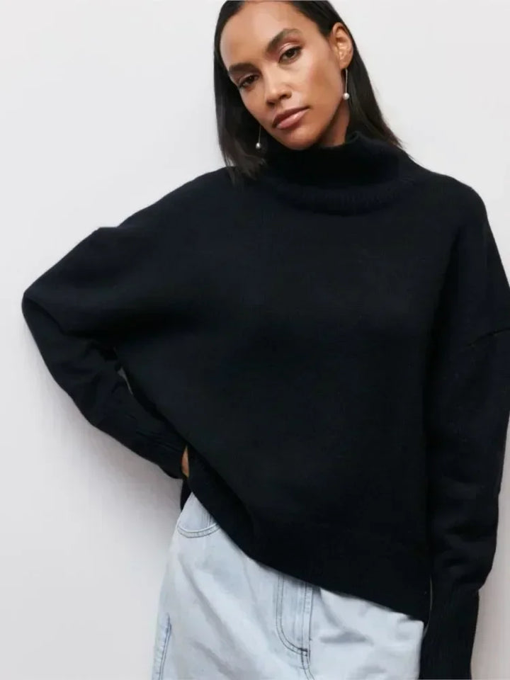 Olivia - Sweater with turtle neck