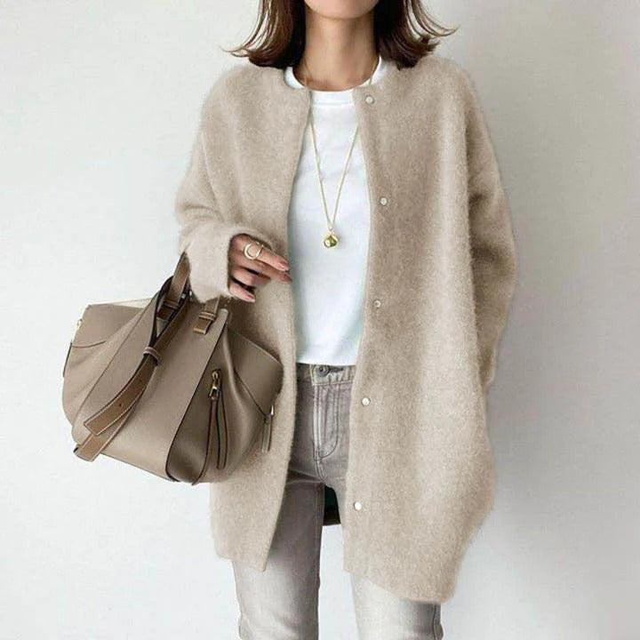 Amelia™ | Wool and Mohair Coat