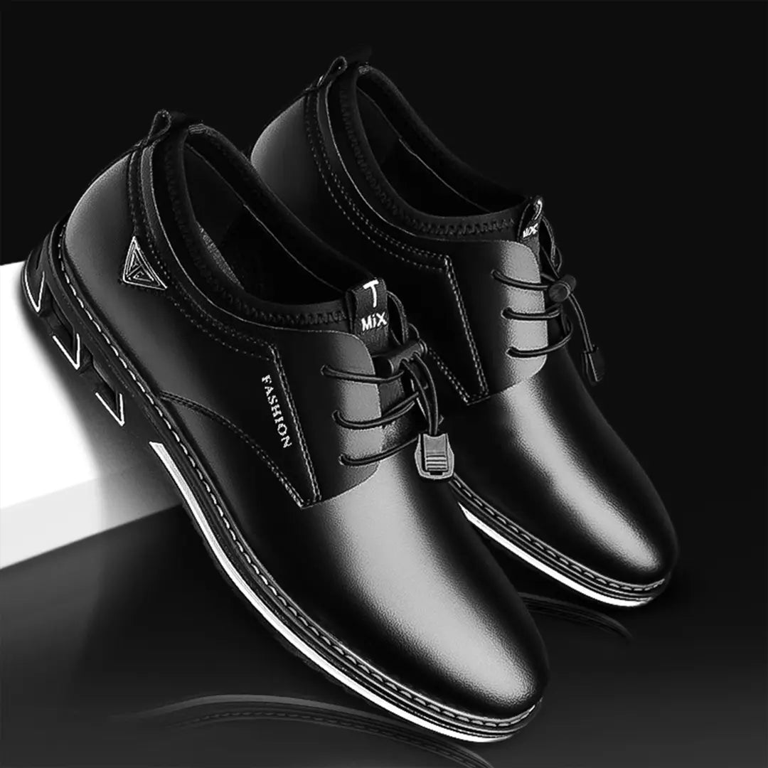 Antoine - Men's Elegant Leather Shoes with Laces