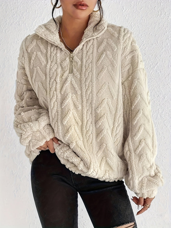 Hazel® Elegant Fleece Sweater