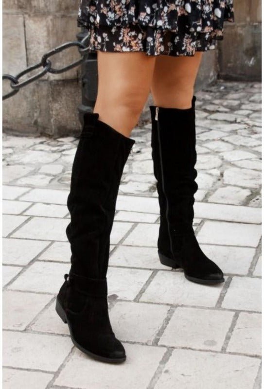 Allison Leather Boots (New Collection)