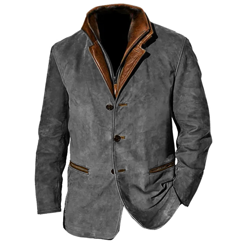 Oliver Vintage Buckskin Leather Jacket