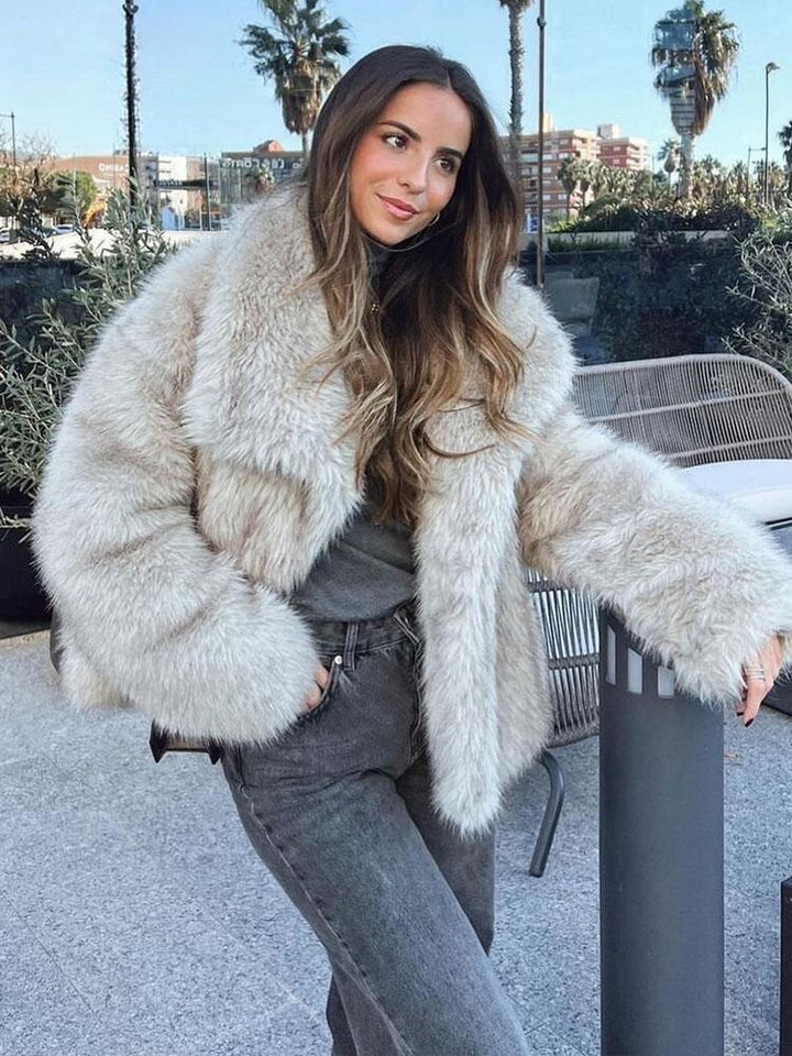 Sara | Faux Fur Jacket