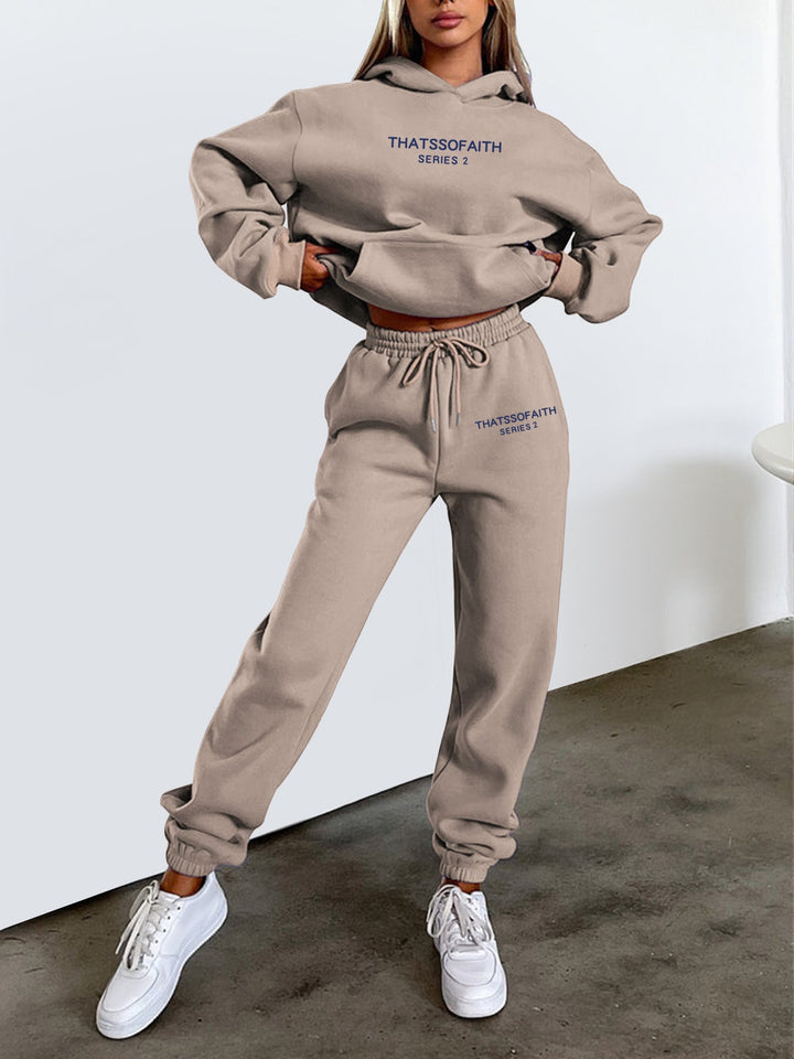 Faylen | Comfortable Hoodie Two-Piece Jogging Set