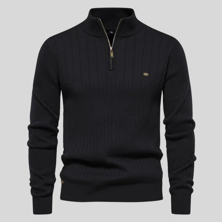 Benjamin Premium Half Zip Sweater