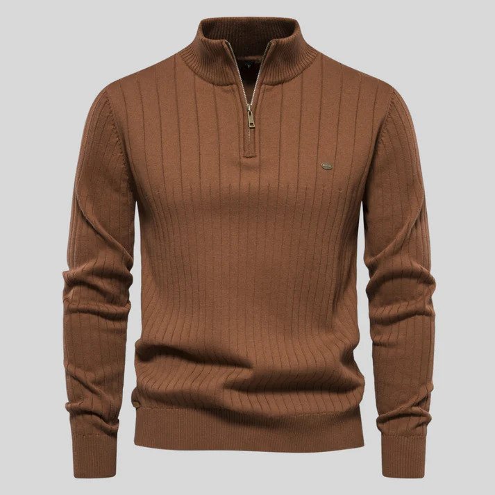 Benjamin Premium Half Zip Sweater