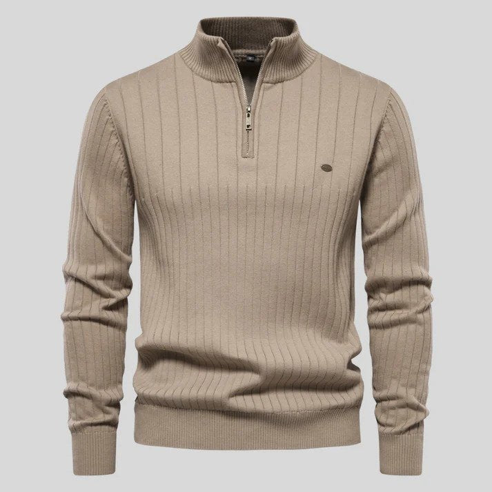 Benjamin Premium Half Zip Sweater