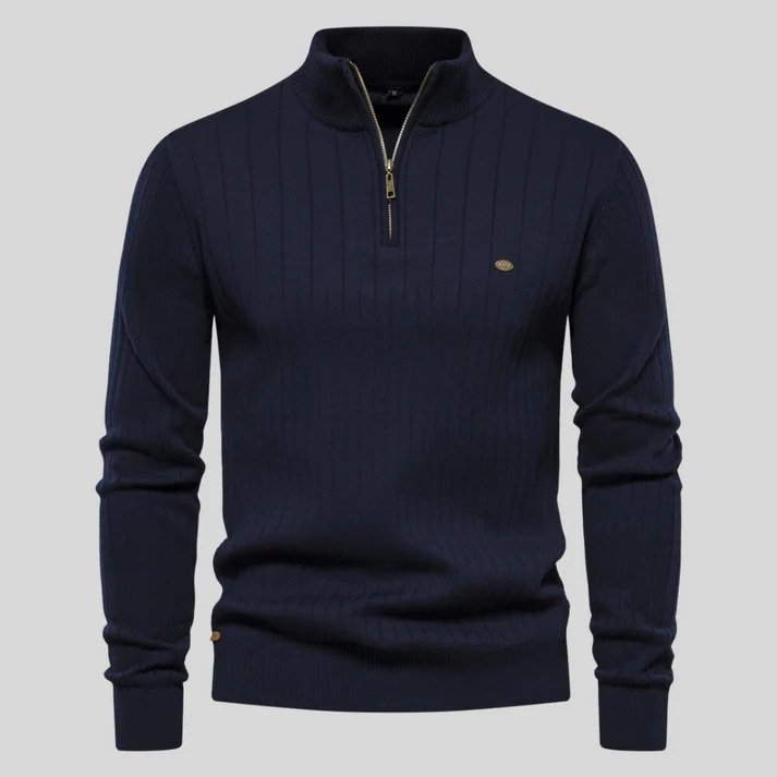 Benjamin Premium Half Zip Sweater