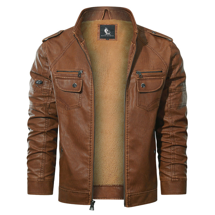 Fleece Biker Jacket