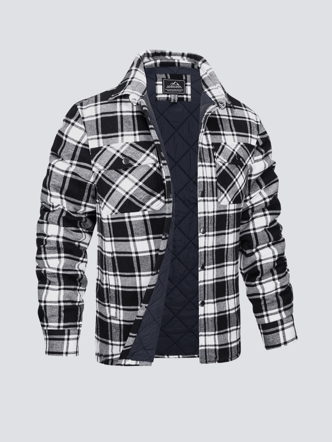 Iver - Striped Flannel Jacket