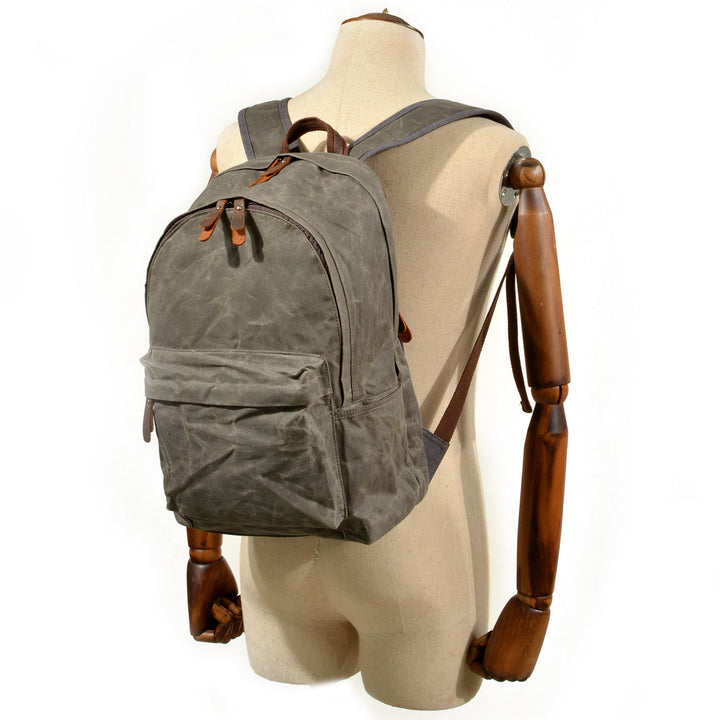 Vintage Canvas Backpack | AMSTERDAM