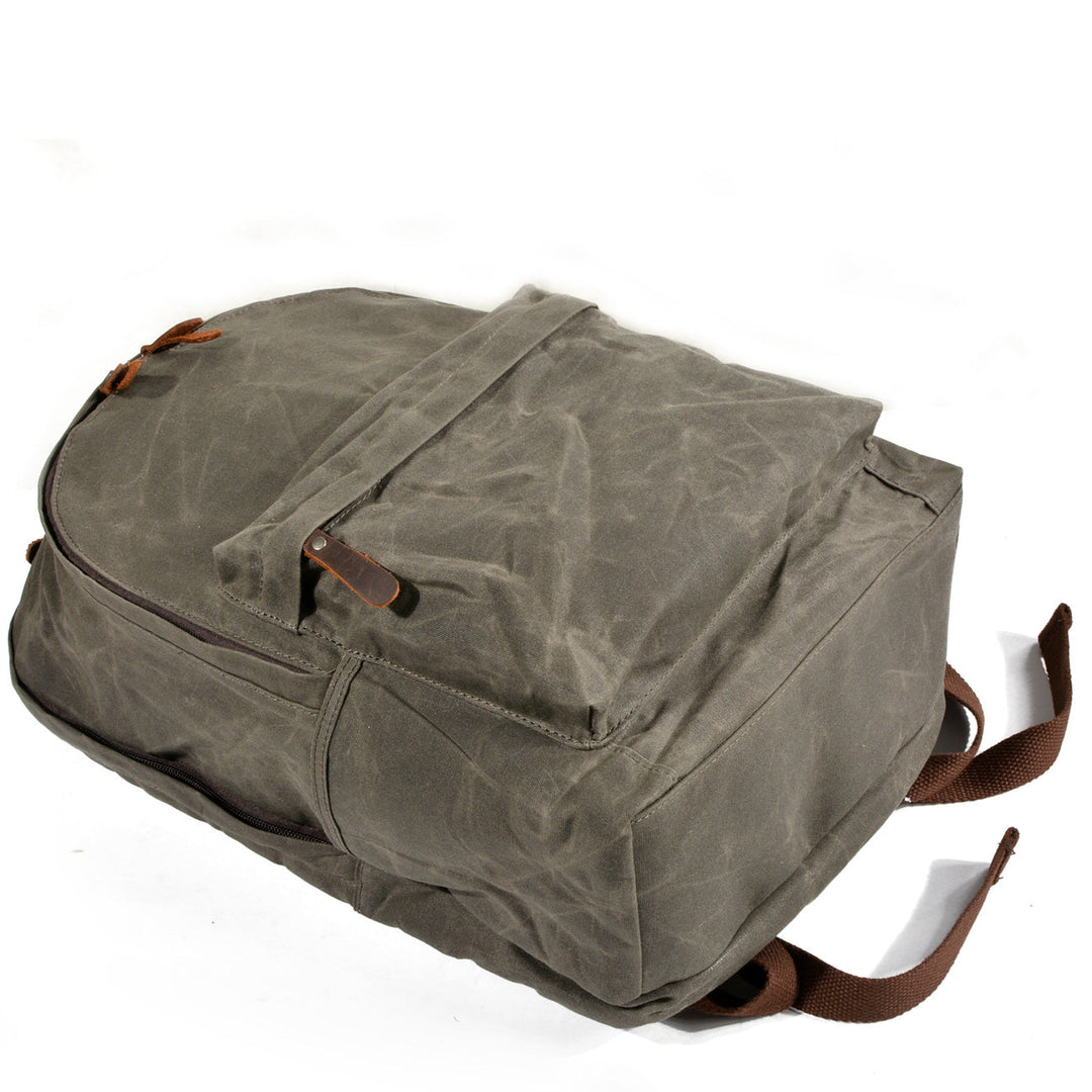 Vintage Canvas Backpack | AMSTERDAM