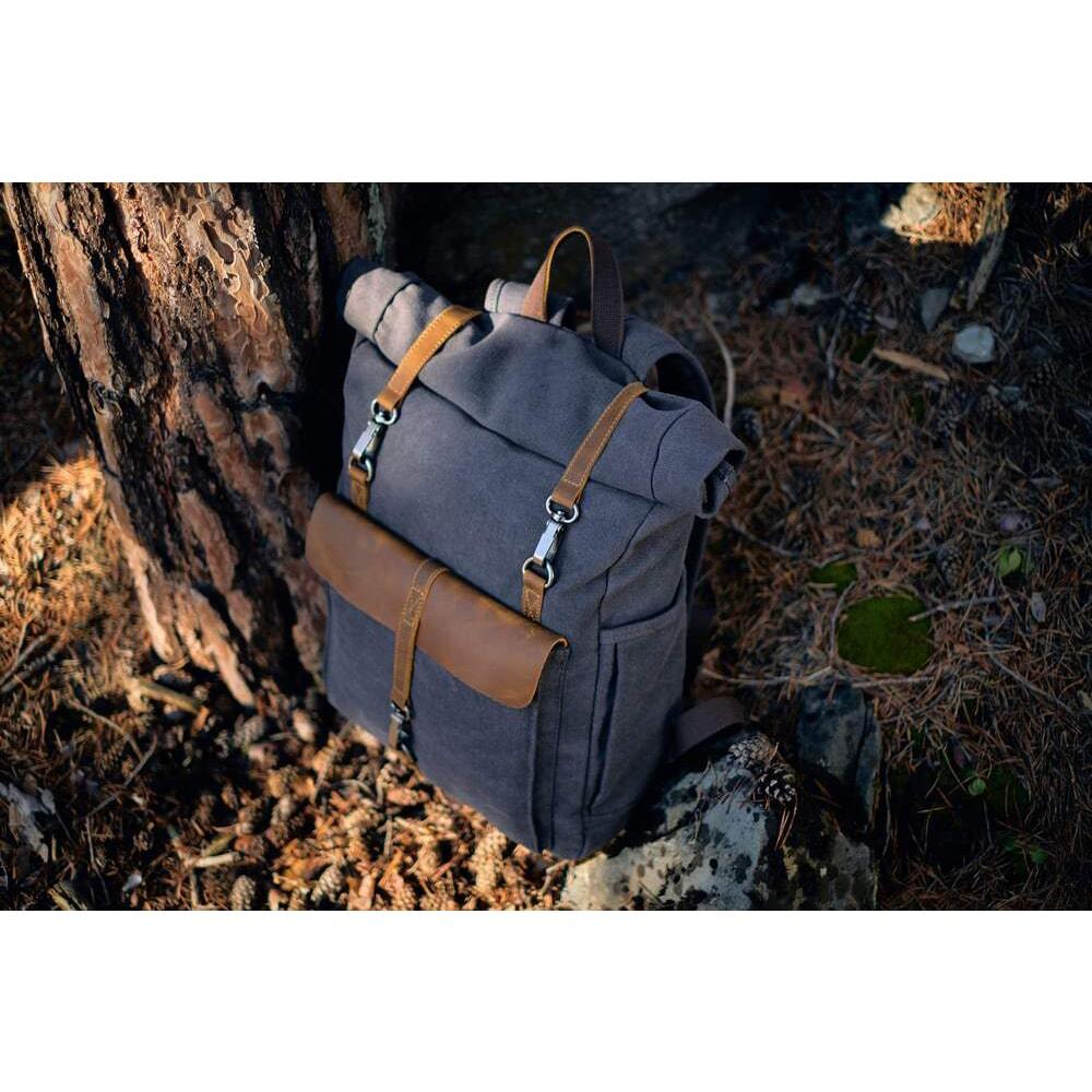 Retro Canvas Backpack | ZURICH